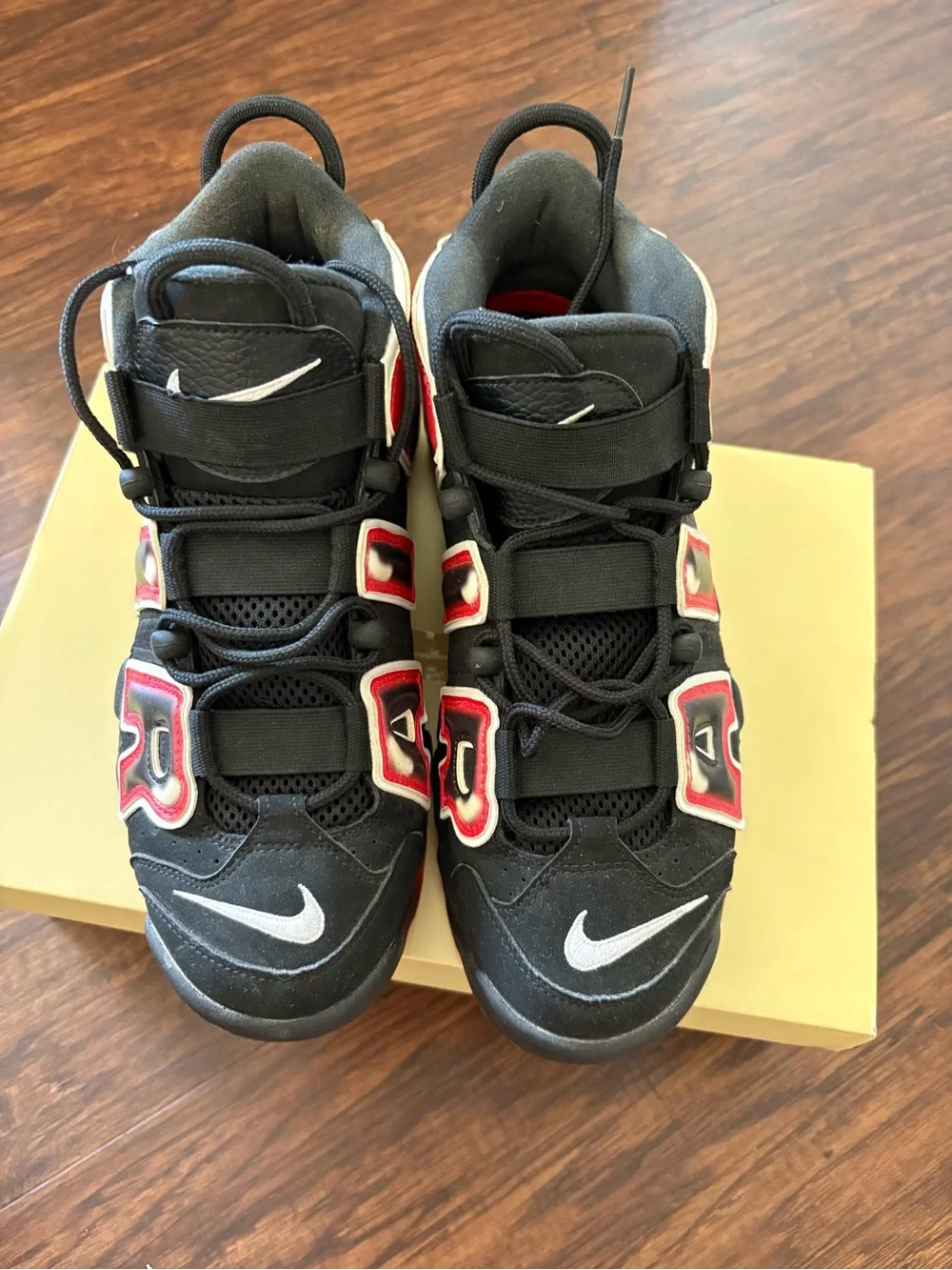 Nike Air More Uptempo 96’ Laser Crimson Sneakers
